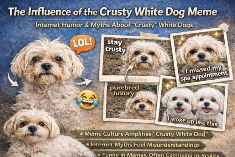 The Influence of the Crusty White Dog Meme